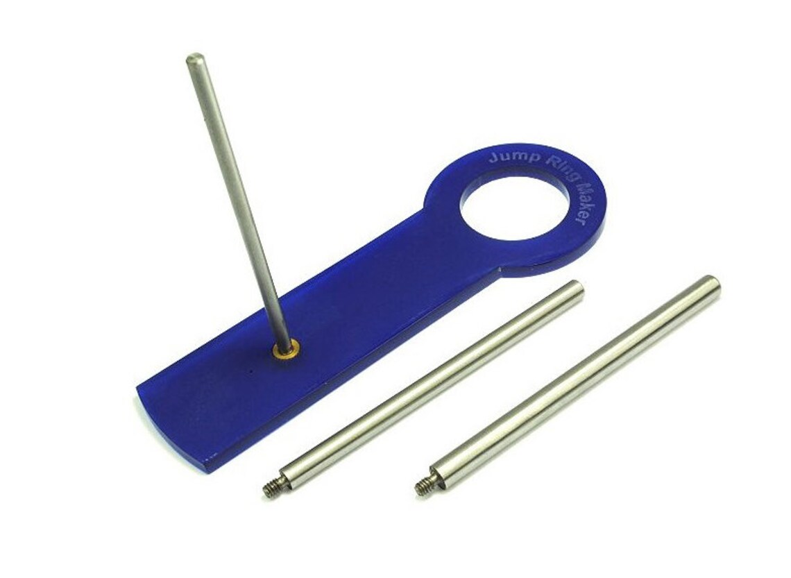 Proops Solid Steel Oval Jump Ring Maker 4x6 5x7 6x8 Wire Etsy