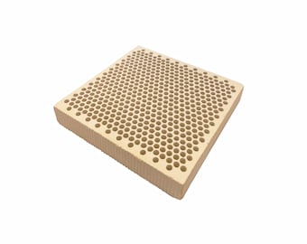 Proops Ceramic 130mm Square Honeycomb Soldering Heat Proof Board, Jewellery Making Tool (J2395) Free UK Postage