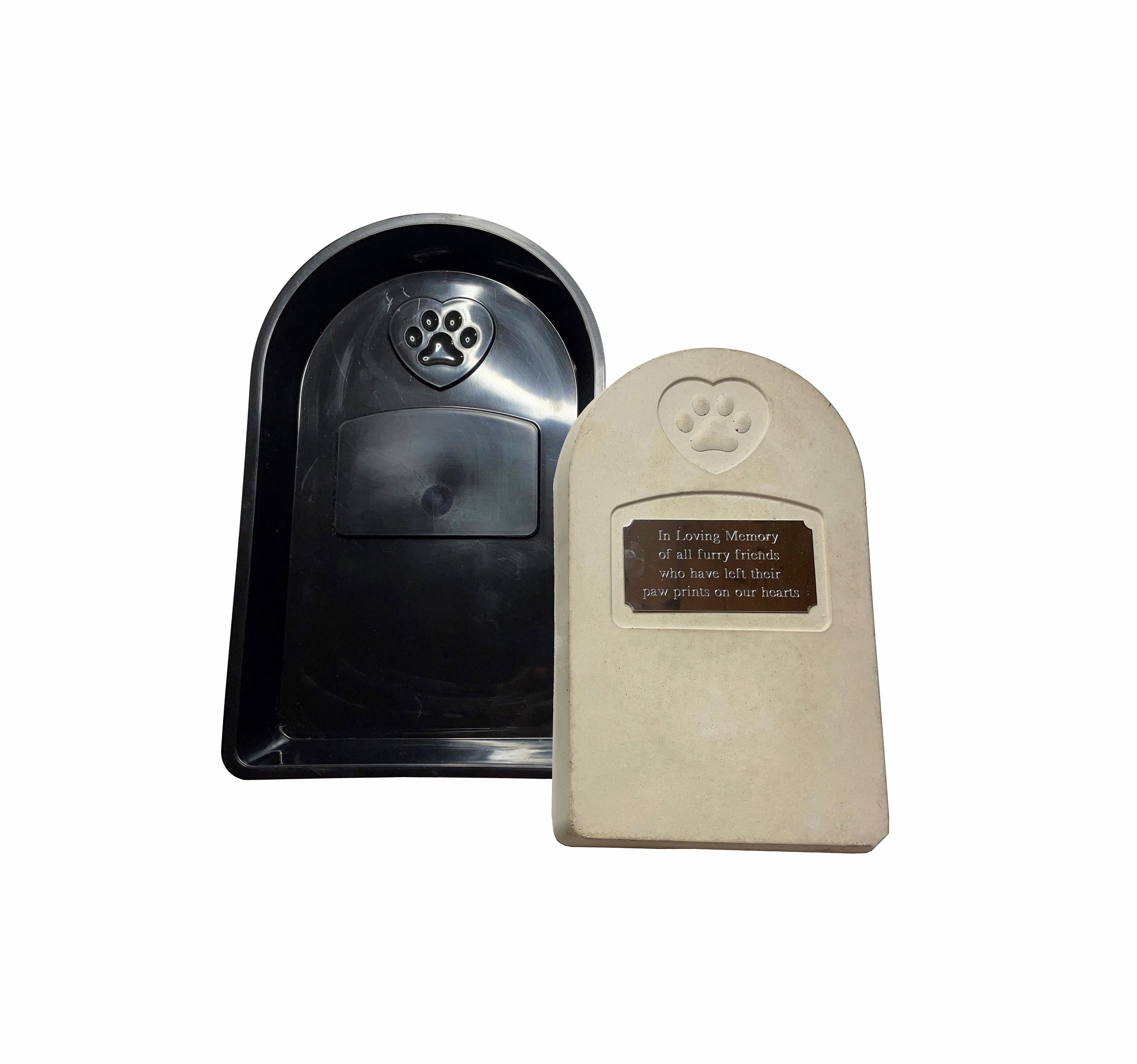 Pet Grave Marker Concrete Mold / Make Your Own Pet Memorial Stone. UK Made (X2311). Free UK Postage.