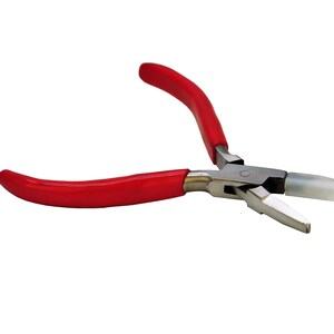 Proops Flat/Flat One Side Nylon Jaw Wire Forming Shaping Pliers Jewellery (J2035) Free UK Postage