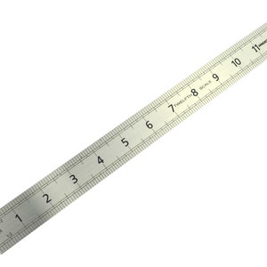 Small Steel Rule , 6 15cm Perfect for Small Projects in Metal Clay