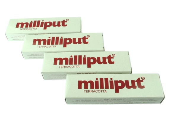 Proops Milliput Epoxy Putty, Terracotta X 4 Packs. Modelling, Sculpture,  Ceramics, Slate Repairs. x1016c Free UK Postage 