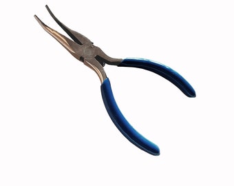 Proops Bent Nose Pliers with Spring Loaded Coil.  (S7906)  Free UK Postage