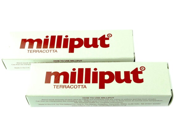 Proops Milliput Epoxy Putty, Terracotta X 2 Packs. Modelling