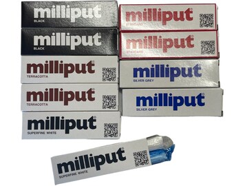 Proops Milliput Epoxy Putty, Various Colours, Pack of 10, 2 of each Colour. (X8131b) Free UK Postage