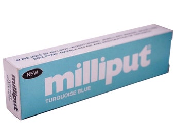 Proops Milliput Epoxy Putty, Turquoise Blue x 1 Pack. Modelling, Sculpture, Ceramics, Slate Repairs. (X8174) Free UK Postage