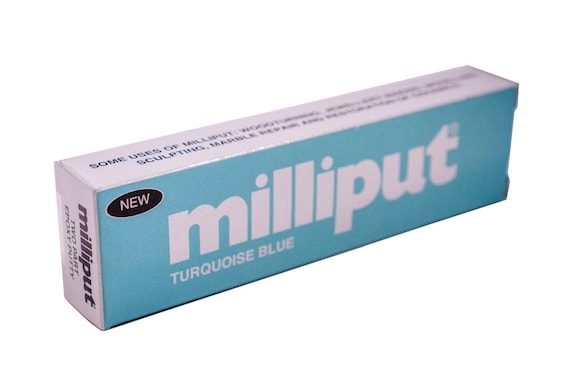 Proops Milliput Epoxy Putty, Turquoise Blue X 1 Pack. Modelling, Sculpture,  Ceramics, Slate Repairs. X8174 Free UK Postage 
