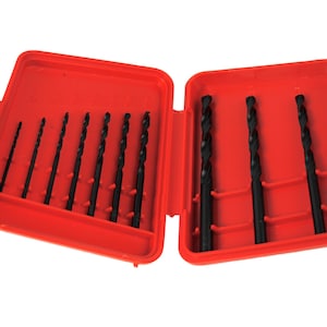 Proops Austrian Made 10 Piece HSS, Woodwork, Metalwork Drill Bit Set Imperial 1/16 - 3/16. (X1088) Free UK Postage