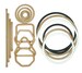 Linic Products UK Made Macrame Rings and Dowels/Rods, Set of 18, Plastic, Various Shapes/Sizes and Colours. (S7812) Free UK Postage. 