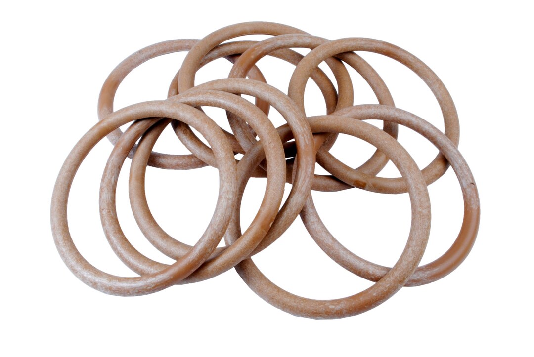 Linic Products UK Made Macrame Rings, Plastic, Pack of 10, 101mm (4 ...