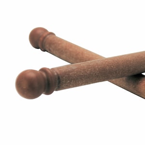 Oman Wooden Rod with Plastic Clip - 29 in.