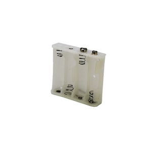 Proops Battery Holders, Pack of 5 Open Holders with Snap Connectors, Holds 4 AA Type Batteries (E3324) Free UK Postage