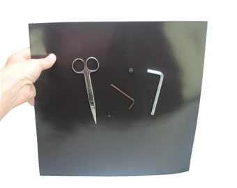 Proops Magnetic Rubber Work Bench Protector Mat, Screw Catcher,  12"x12"x0.6mm Thick. Jeweller, Hobby, Repair. (S7771) Free UK Postage