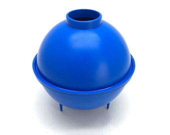 Molde para vela Proops redondo/esférico, grande, de 10 cm y 100 mm de diámetro, fabricado en el Reino Unido (S7803). Envío gratuito al Reino Unido.
