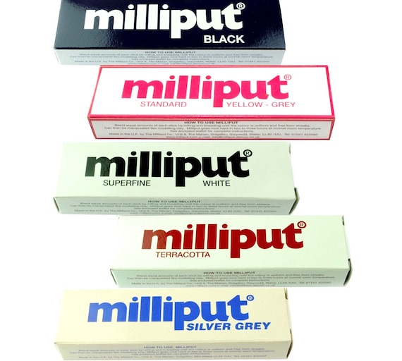 Proops Milliput Epoxy Putty, Various Colours, Pack of 6 Colours. X8175