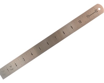 Proops Ruler, 12" (30cm) Graduations, Metric and Imperial (X1285) Free UK Postage