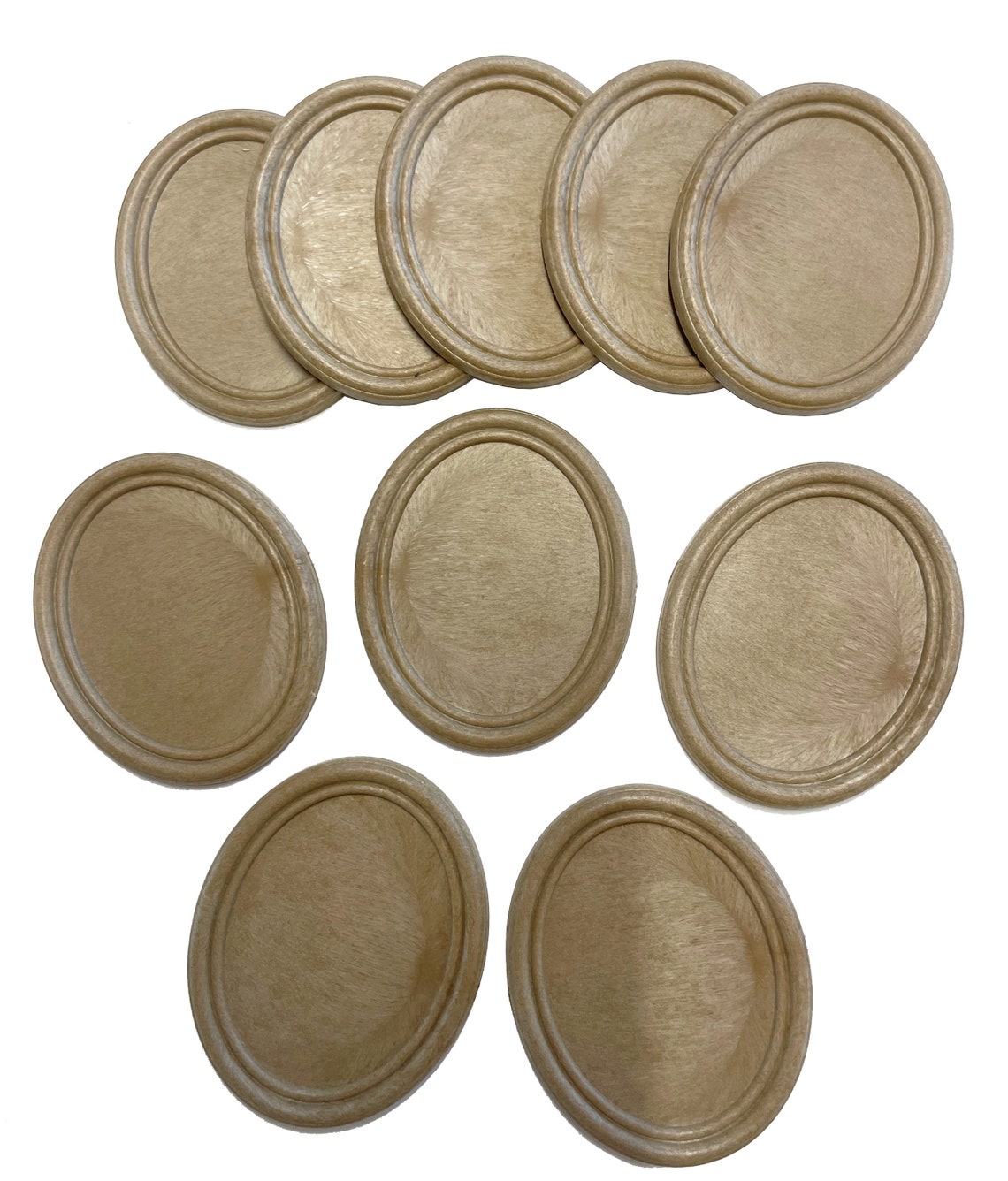 Dolls House Picture Frames Pack of 10 1/12th Scale Oval Etsy