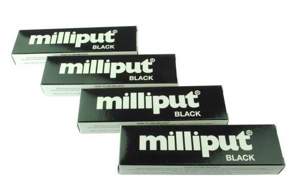 Proops Milliput Epoxy Putty, Black X 4 Packs. Modelling, Sculpture,  Ceramics, Slate Repairs. x1019c Free UK Postage 