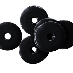 Proops 40mm Dia Red Survey/Road Markers, High Impact HDPE Plastic Disc Washers Bevelled Edges S7839 Free Uk Postage 10