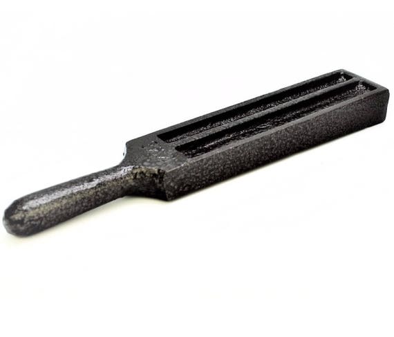 Scorifier 2/" Cuadrado Fundición Crisol Plato De Fundición Platino Oro Plateado Herramienta
