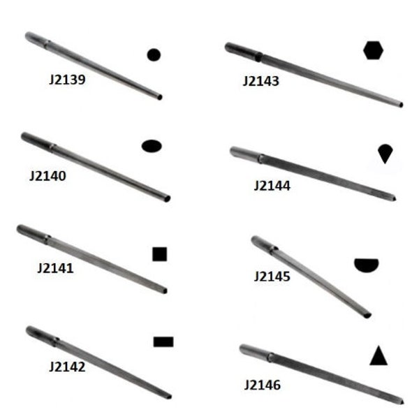 Bezel Mandrel, Steel, Various Shapes to Select From. Wire Wrapping, Jewellery Tools. Free UK Postage.