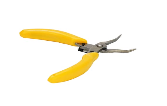 Proops Bent Nose Stainless Steel Pliers With Yellow Handles. Jewellery  Making, Hobby, Modelling, Craft. S7075. Free UK Postage -  Canada