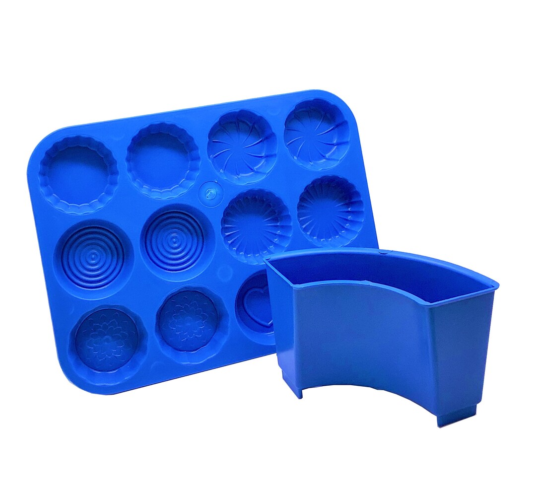 Proops Candle Mould Set X 2, Wax Melt Tart Tray, Swirl, Flower Etc