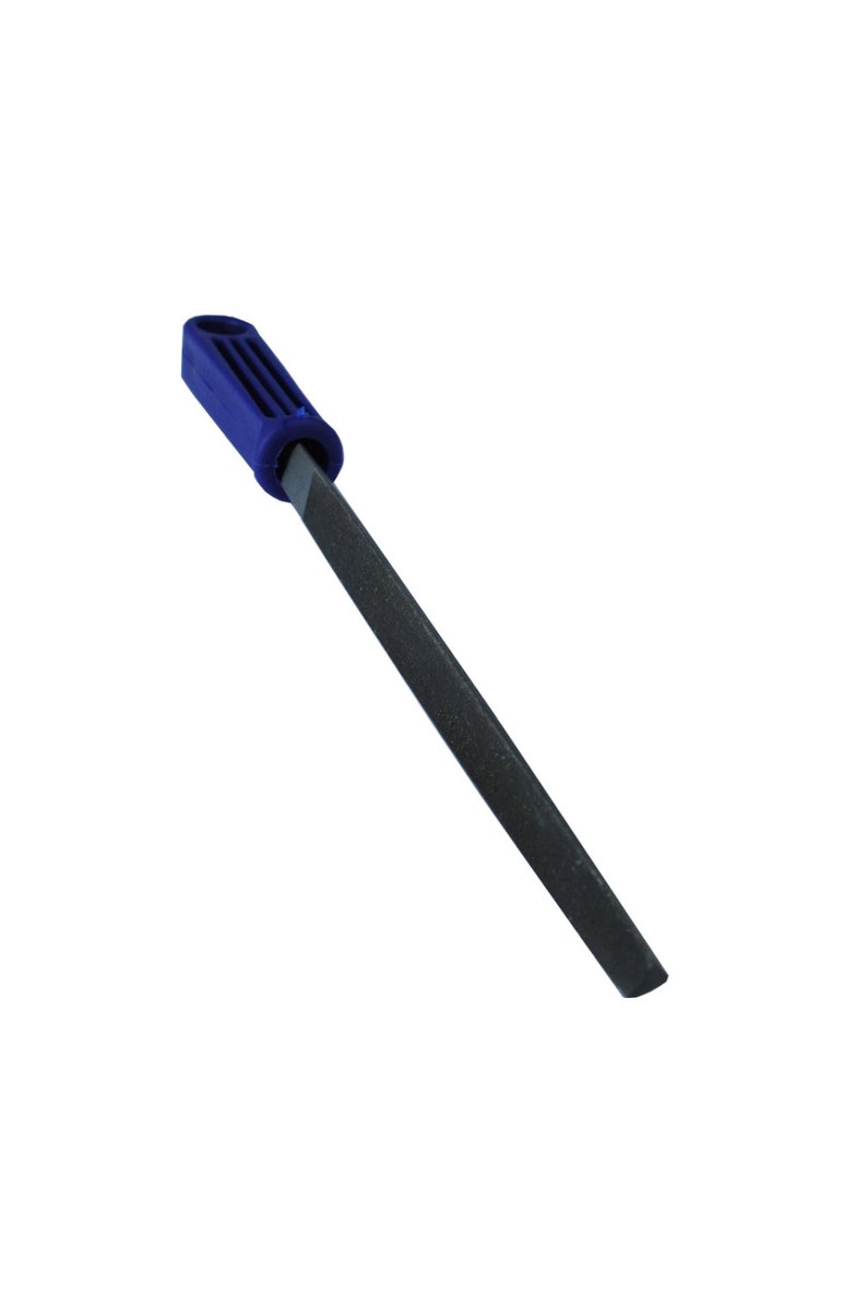 Proops Brothers 8 200mm Triangle 2nd Cut Engineers File with Handle. Free UK Postage F9962