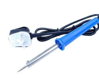 Star Tec German Made Soldering Iron 40w 240v Straight Replaceable Tip. (M0046)Free UK Postage.