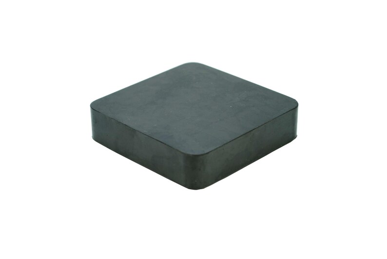 4 x 4 Jewelers Solid Rubber Bench Block