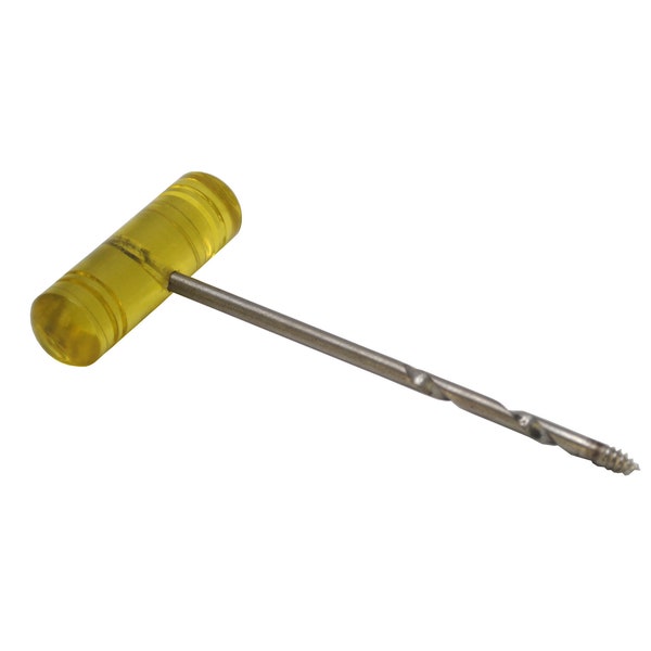 Proops Twist Gimlet with Yellow Handle, 4.5mm, Wood Boring, Holemaking, Leatherwork. (W8052) Free UK Postage