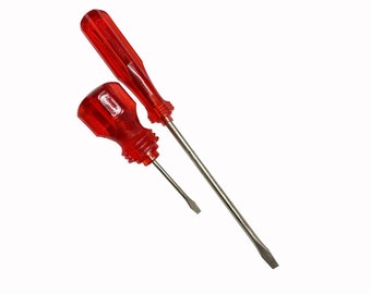 Screwdriver Set, One Long Handle, One Stubby. New OLD STOCK. (S7908) Free UK Postage