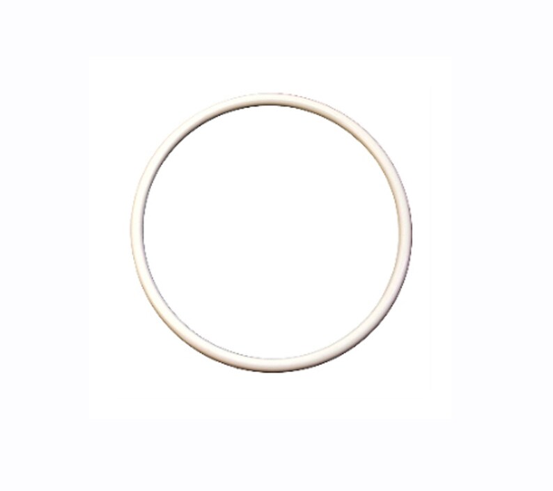 Linic Products UK Made Macrame Rings Plastic 20cm White - Etsy UK