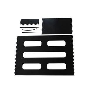 Weaving Loom Board Frames Set of 2, BLACK 95 x 160mm and A4 Size, with Comb & Needles. Instructions Included (S7801). Free UK Postage