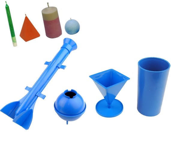 Proops Seamless Candle Mould Pillar Shaped 4 1//2/" Long 2/" Dia Craft UK Mde S7260