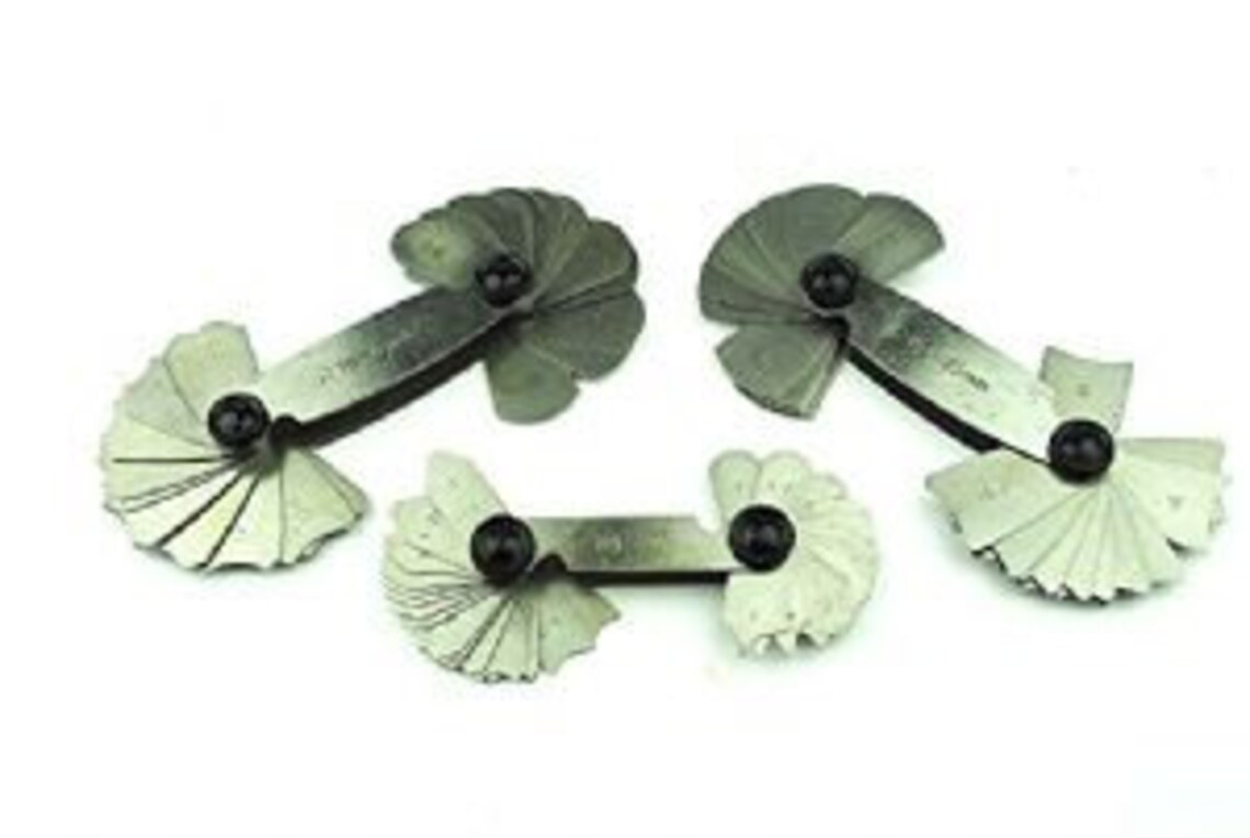 Proops Image Proops Set X 3 , 1 - 25mm Radius Gauge, Dual End, Measuring, Folding ...