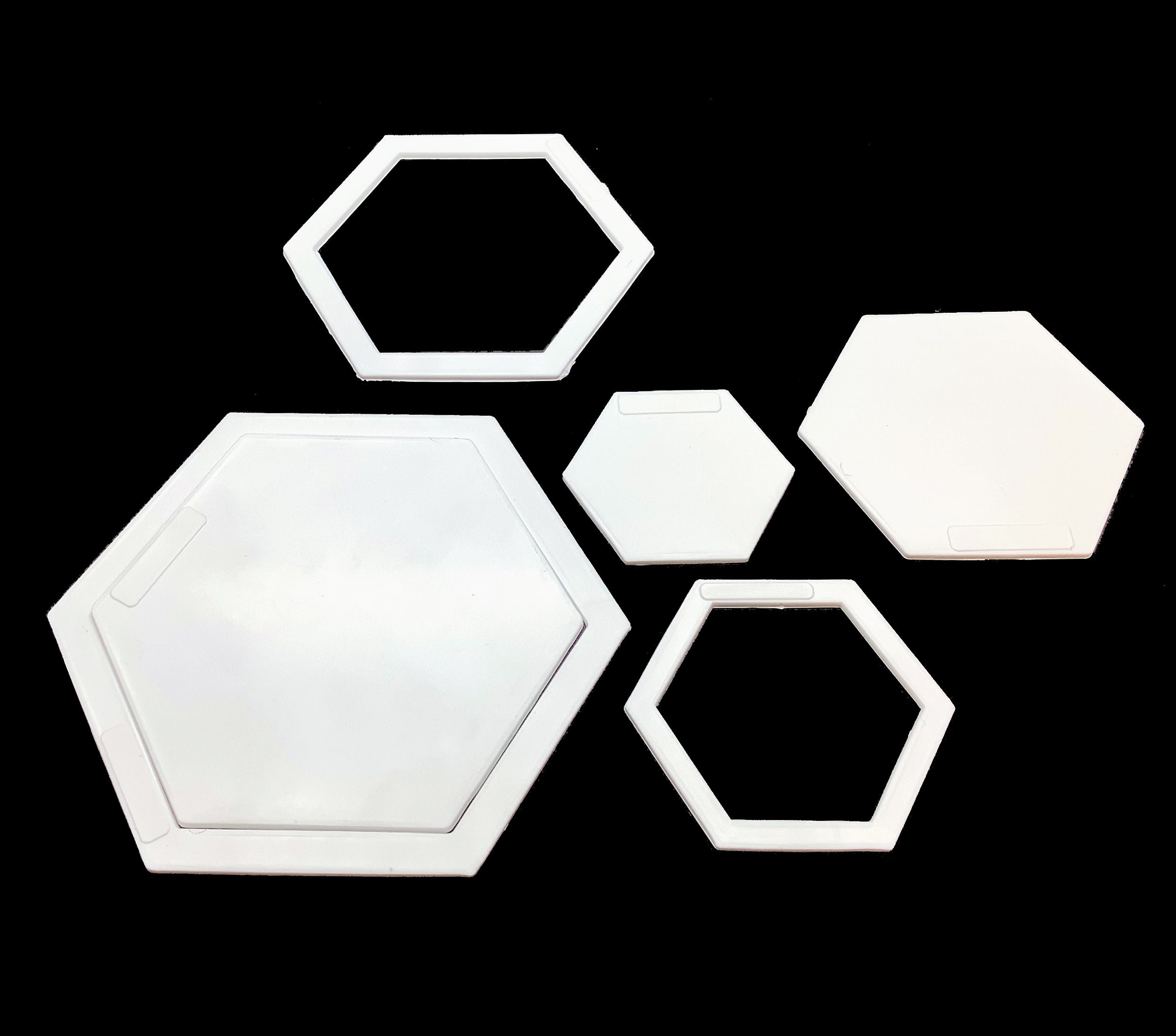Hexagonal Quilting Template Set, 3.5 Inches, 4mm Acrylic Made in UK, Paper  Piecing, Quilting Rulers and Templates, Origami 