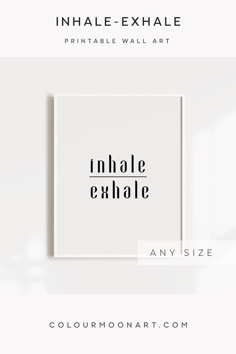 Inhale exhale print, Minimalist printable artwork, Yoga Presents, Breathe print, Yoga printable, Bed room print, Yoga print, Meditation artwork image relating to Yoga Printable identify Inhale exhale print, Minimalist printable artwork, Yoga Items, Breathe print, Yoga printable, Bed room print, Yoga print, Meditation artwork