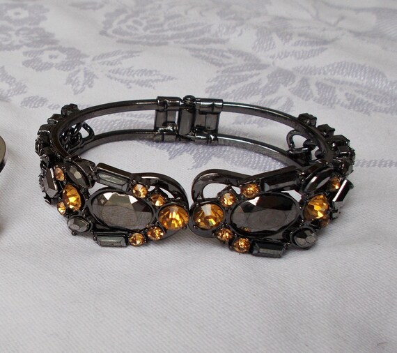 Choice - RHINESTONE BRACELET Stacking Layer Silve… - image 6