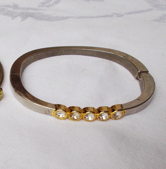 Choice - RHINESTONE BRACELET Stacking Layer Silve… - image 8