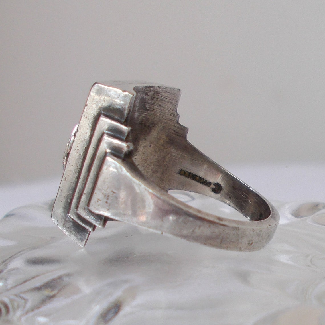 Sterling Silver & Onyx CLASS RING University of Chicago Etsy