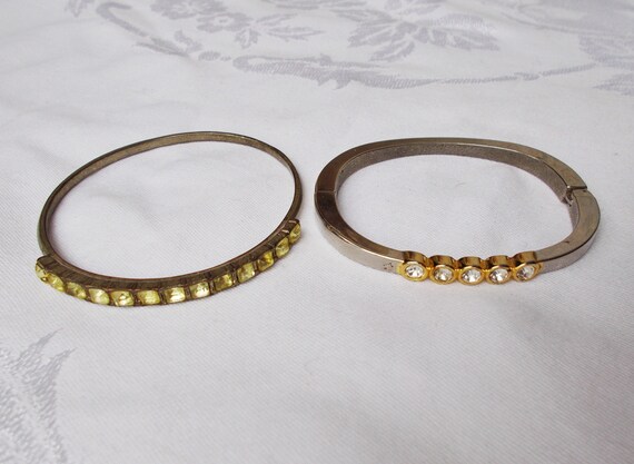 Choice - RHINESTONE BRACELET Stacking Layer Silve… - image 4