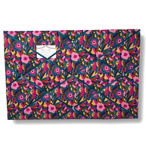 Liberty of London Noticeboard, Tana Lawn Bloomsbury Pin Board, Liberty Pin Board, Liberty Gift