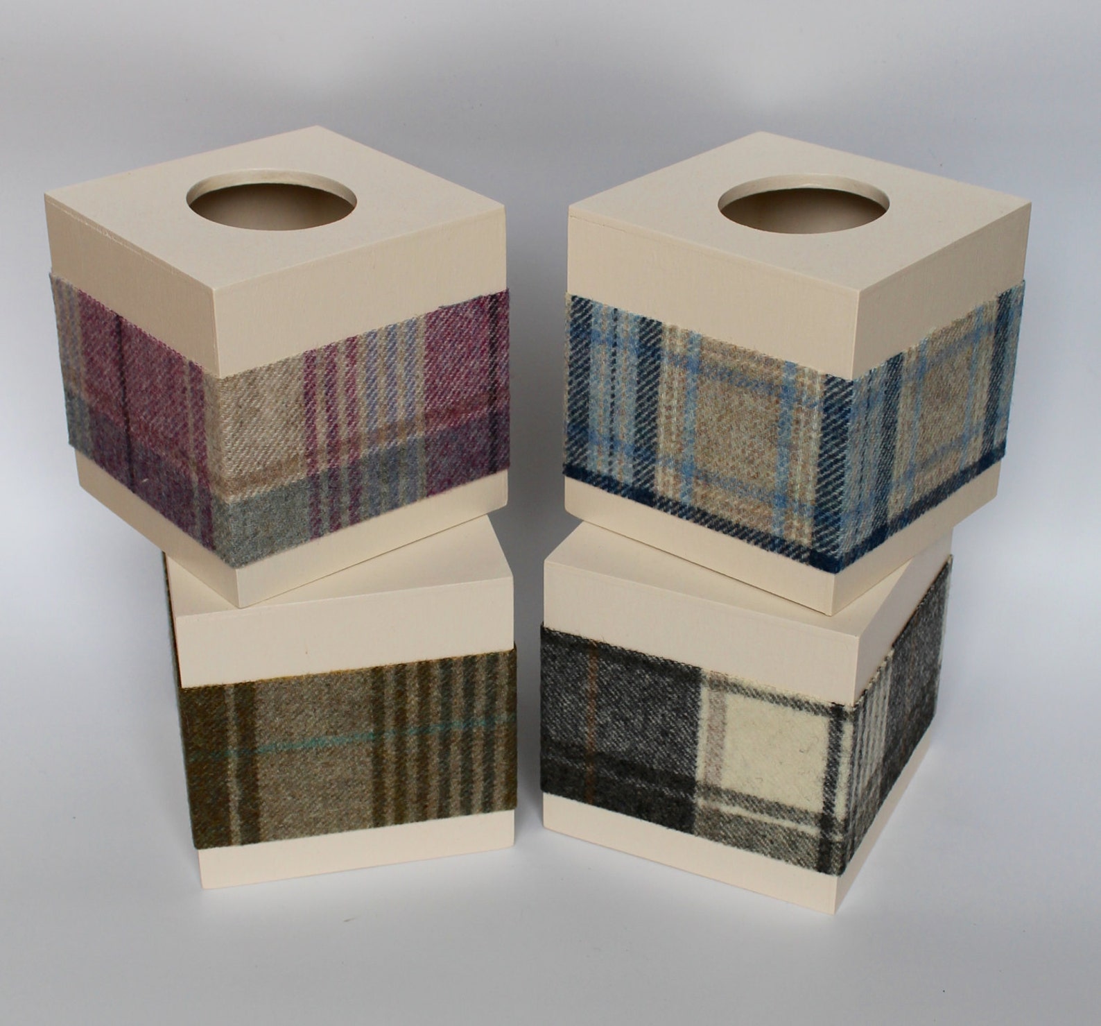 Tissue Box Cover Lilac Tissue Box Etsy