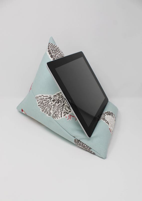 Tablet Rest Uk Ipad Cushion Ipad Stand Chicken Fabric Tech Etsy