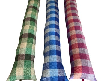 Tweed Draught Excluder, Draughts Excluder UK, Custom Draught Excluder, Long Draught Excluder