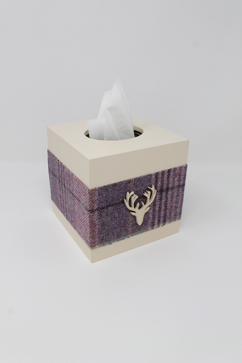 Tissue Box Cover Lilac Tissue Box Etsy