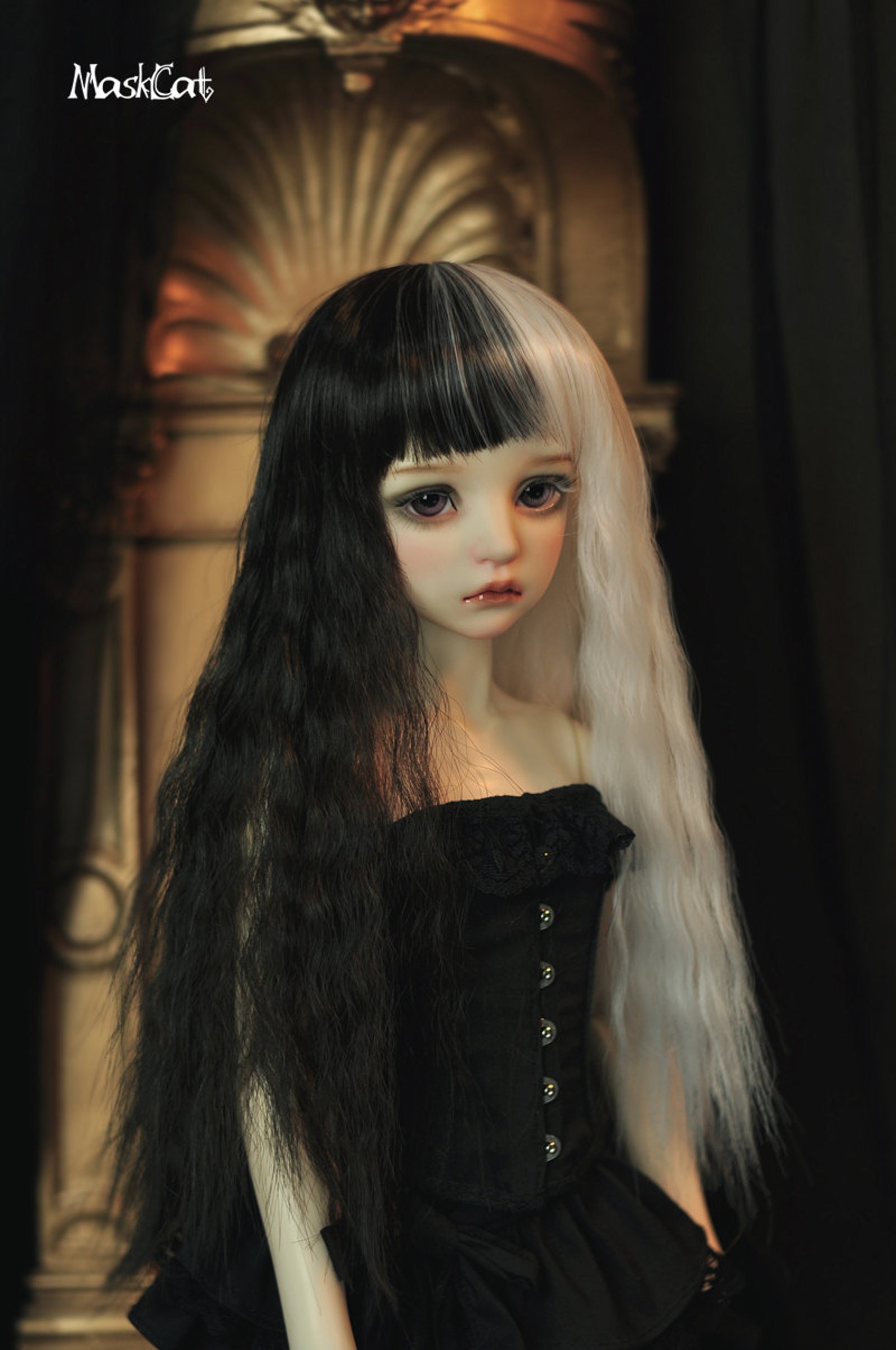 MaskcatDoll Ronia 57cm Resin Ball Jointed Doll BJD head Etsy