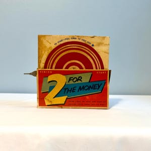 Vintage Mechanical “2 for the Money” Game Timer
