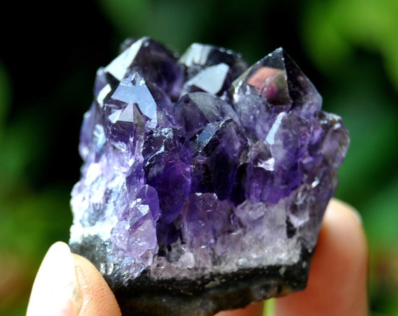 Uruguay Amethyst Crystal Cluster - 70 grams